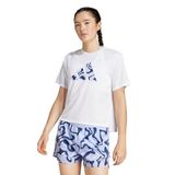 adidas Kadın RUN IT BL TEE W T-Shirt WHITE S