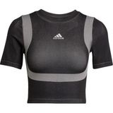 Adidas Kadın Siyah T-Shirt Seamless Tee JV7159