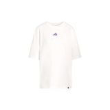 adidas Kadın Spor T-Shirt, Günlük Tişört, Soft Sport OS T, Beyaz, L Beden
