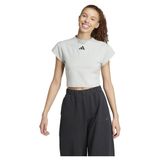 Adidas Kadın Spor T-Shirt JC5067, Gri, L