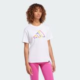adidas Kadın Tech Fill Graphic Tişört Lifestyle,Training JN9086