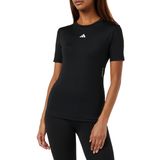adidas Kadin Tf Base T Tişört, Black/White, Xs