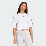 adidas Kadın W 3S SJ TLR T Tişört (Kısa Kollu) WHITE/BLACK S