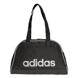 adidas Kadın W L Ess Bwl Bag Duffel Çanta, Black/White/Black