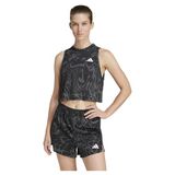 adidas Kadın WE MIN AOP TANK Sporcu Atleti BLACK XS
