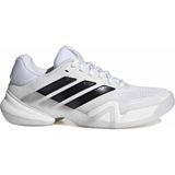 adidas Kadınlar İçin Barricade 14 Beyaz Tenis Ayakkabısı Nefes Alabilir Yapı ile Koşu ve Yürüyüş İçin İdeal JR1763