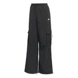 adidas Kadınlar W FN PANTOLON Eğitim, Siyah / beyaz, L