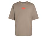 adidas Kahverengi Bisiklet Yaka Baskılı T-Shirt, S, 5003342052, Kahve, Erkek