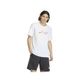 Adidas KB2503 Beyaz M Cafe Script T Erkek Günlük Tişört