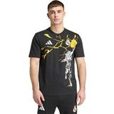 Adidas KB4397 Siyah Real Marvel Tee Erkek Futbol Tişörtü