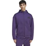Adidas KB7124 Z.N.E. Full-Zip Mor Günlük Stil Erkek Eşofman Üstü