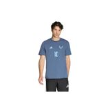 Adidas KB9478 Messi Mavi Name & Number Graphic Futbol Erkek T-Shirt