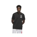 Adidas KC9255 Siyah Key City Wrld T Erkek Basketbol Tişörtü
