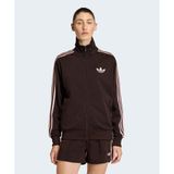 Adidas KD1331-001 Kahverengi Firebird Track Top Loose Kadın Ceket