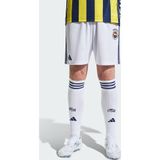 Adidas KD7279 Beyaz Fenerbahçe 2025/26 İç Saha Erkek Futbol Şort