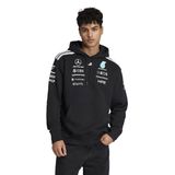 Adidas KF0166 MER DR HOOD M Siyah Kapüşonlu Baskılı Erkek Sweatshirt
