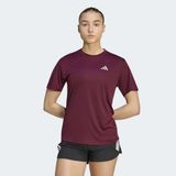 Adidas KG3229 Run Ess Tee W Kadın Tişört - M - Bordo