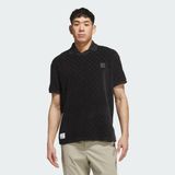Adidas KG9985 Knit Ss Erkek Polo Tişört - M - Siyah