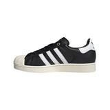 adidas KI0981 SUPERSTAR II Deri Lifestyle Ayakkabı, 46, 5003342261, Siyah, Erkek