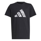 adidas Kız Çocuk JG ANIMAL LOGO T-Shirt BLACK 7-8A