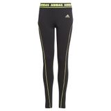 adidas Kız Çocuk Jg D Tight Tayt, Black/Luclem, 14-15 Yaş