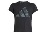 adidas Kız Çocuk JG FLWR T T-Shirt BLACK/MULTCO 910A