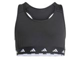adidas Kız Çocuk JG POWER TF BRA Sporcu Sütyeni - Orta Destekli BLACK/CARBON/WHITE 910A