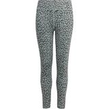 adidas Kız Çocuk Spor Tayt, Leopar Desen, Yeşil, 13-14 Yaş