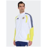 adidas KM9983 FEN TR JKT FTB TR Fenerbahçe 26-27 Beyaz Tam Fermuarlı Sweatshirt