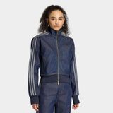 Adidas KQ6491 Firebird Denim Kadın Mavi Ceket