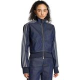 Adidas KQ6491 Mavi Fb Tt Kadın Spor Ceket