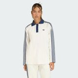 Adidas KR7651 Ls Jersey Kadın Originals Kışlık Uzun Kollu Futbol Forması - XS - Beyaz