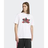 Adidas KS7614-001 Beyaz Trefoil Series Roses Erkek Tişört