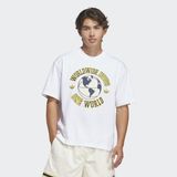 Adidas KS8208 Wwh Global Tee Erkek Tişört - XL - Beyaz