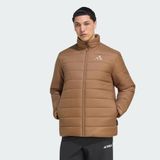 Adidas KX6164 mt Ess Pad J Erkek Spor Mont - Kahverengi - 2XL