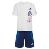 Adidas -Lacivert Erkek Çocuk Desenli Şort Takım, 5003401171
