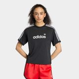Adidas Lineaer File Kadın Siyah Tişört (KS6793)