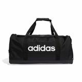Adidas LINEAR DUFFEL M Unisex Yetişkin Çanta BLACK/BLACK/WHITE Standart