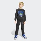 adidas Little Kids Minecraft Jog Set Çocuk Siyah Eşofman Takımı