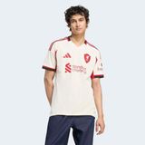 adidas Liverpool Fc 25-26 Deplasman Erkek Beyaz Futbol Forması.- - XL