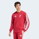 adidas Liverpool FC DNA Erkek Kırmızı Sweatshirt