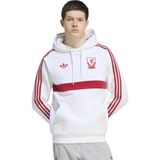 adidas Liverpool FC Originals Kapüşonlu Erkek Beyaz Futbol Sweatshirt KG2904