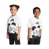 Adidas Lk Dısney Mıckey Mouse Tee Çocuk Günlük Tişört KS3956 Beyaz - 4 - 5 Yaş