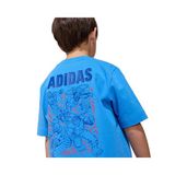 Adidas Lk Marvel Av T Çocuk Günlük Tişört JZ7665 Mavi