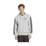 Adidas M 3s Ft Fz Hd Fermuarlı Gri Erkek Sweatshirt