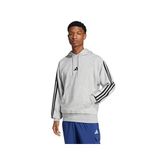 adidas M 3S FT HD Erkek HOODED SWEAT, medium grey heather/black, XL