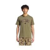Adidas M Camo Prınt Te Erkek Günlük Tişört KF4182 Haki - XS