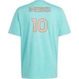 Adidas M Messi G T Semiru Mavi Erkek T-shirt