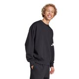 adidas M Swt Fl Erkek Sweat Jf3542 BLACK/WHITE