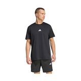 Adidas M Tech G T Erkek Antrenman Tişörtü KB9407 Siyah - 2XL